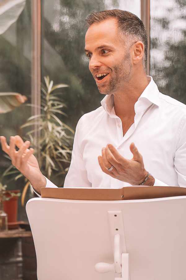 Marc Neerhof als spreker