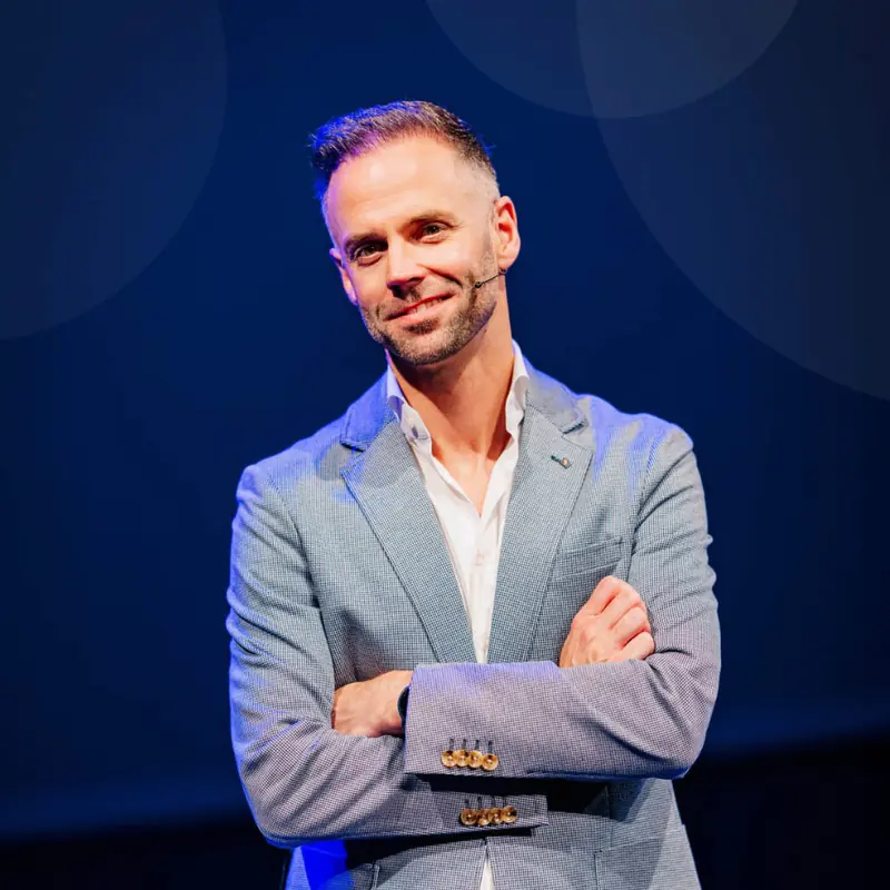 Marc Neerhof, dagvoorzitter, presentator en host